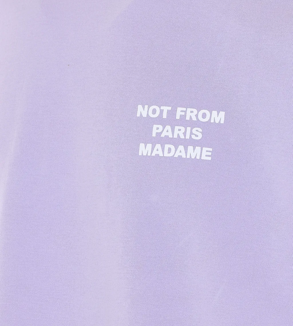 DrÔLe De Monsieur Le Slogan Printed T-Shirt