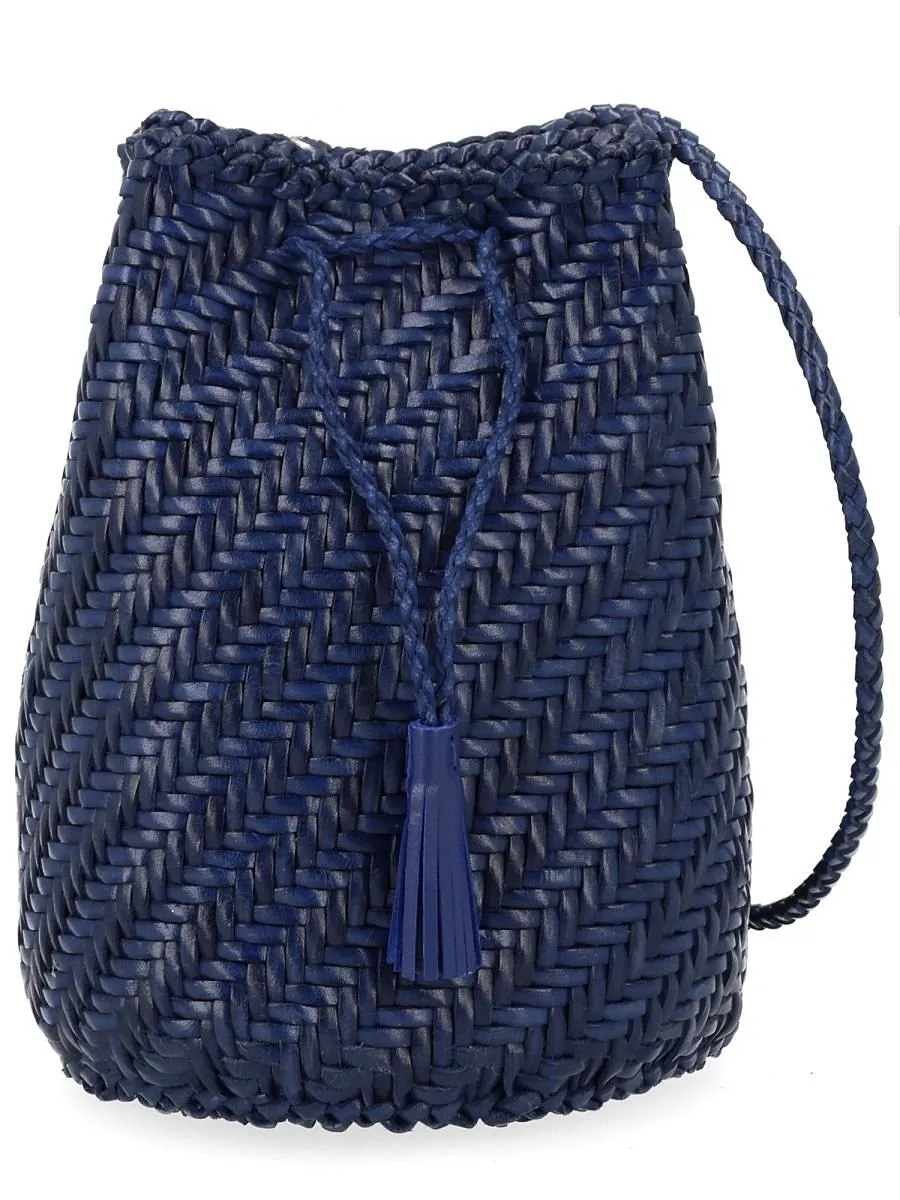 Dragon Diffusion Woven Drawstring Clutch Bag