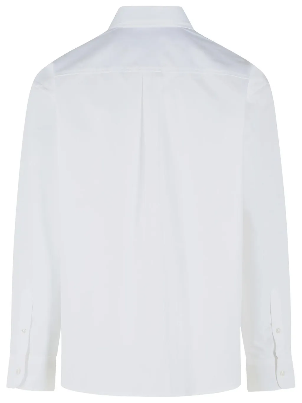 Logo Embroidered Boxy Shirt
