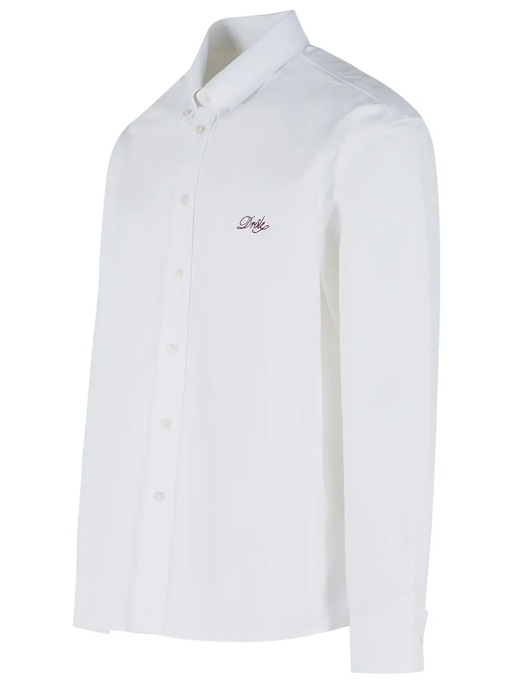 Logo Embroidered Boxy Shirt