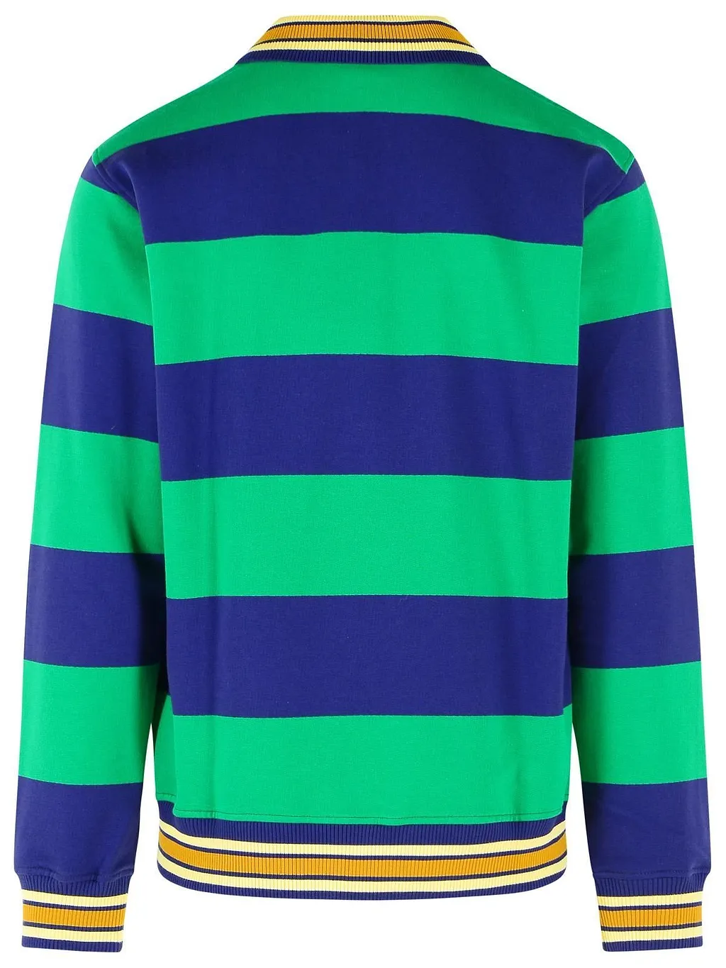 DrÔLe De Monsieur Logo Striped Polo Shirt