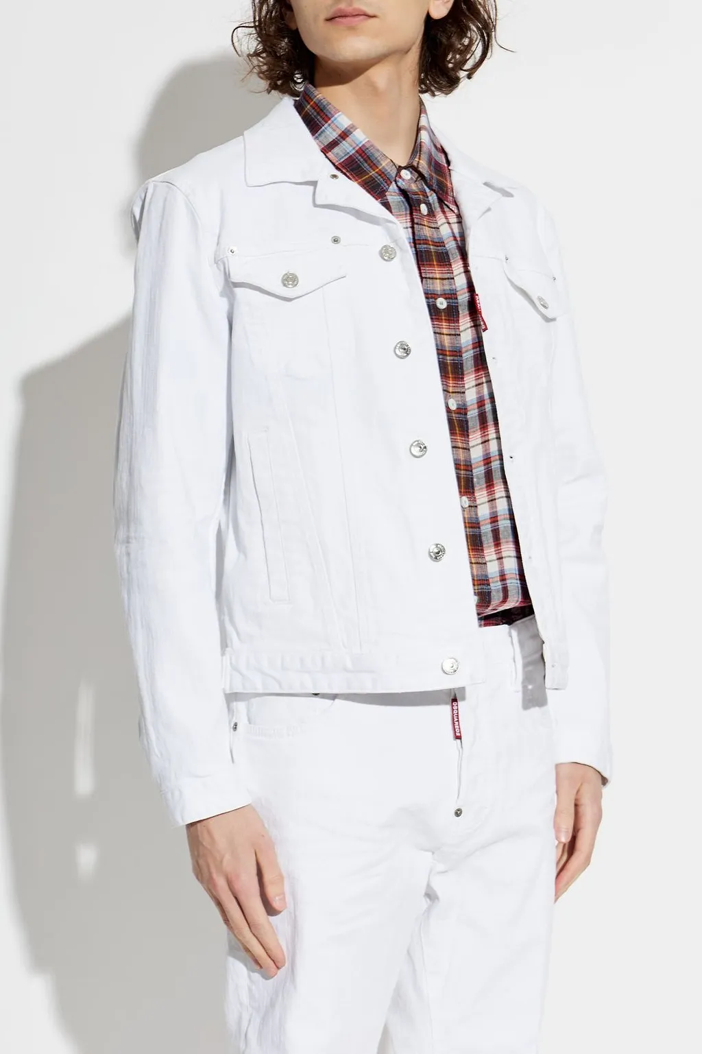 Dsquared2 Garment Dyed Dan Jean Jacket