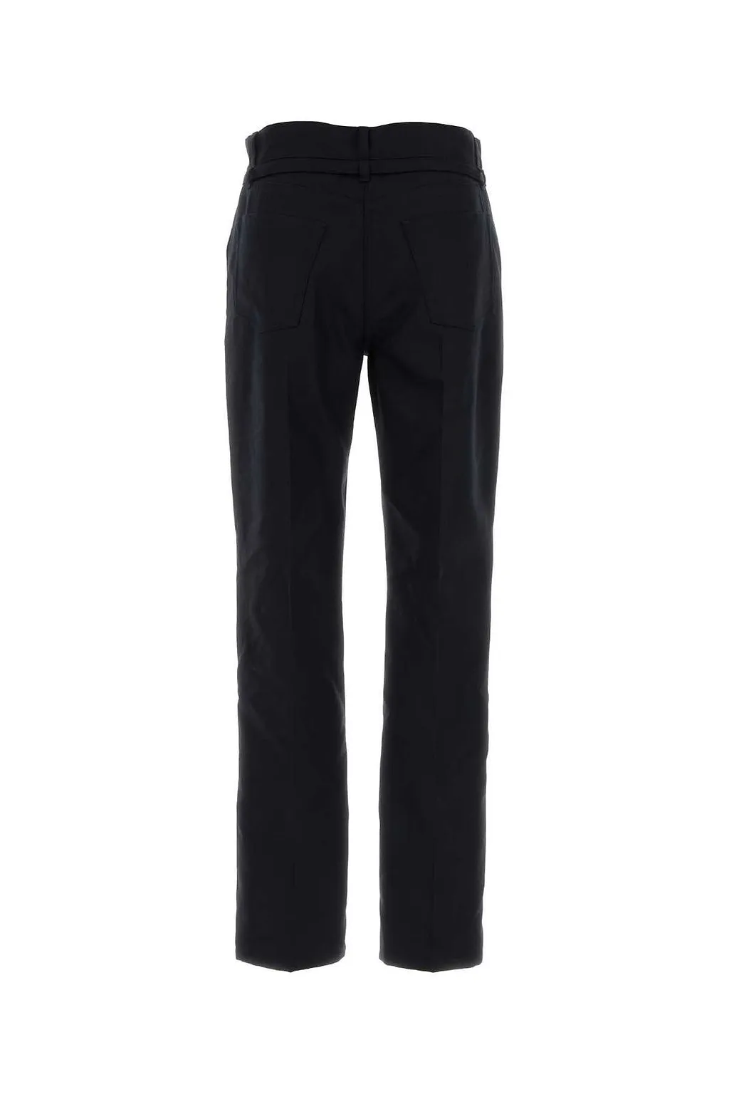 Dries Van Noten Belted Side-Stripe Pants