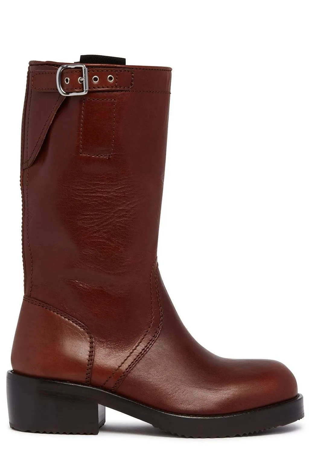 Buckled Biker Boots
