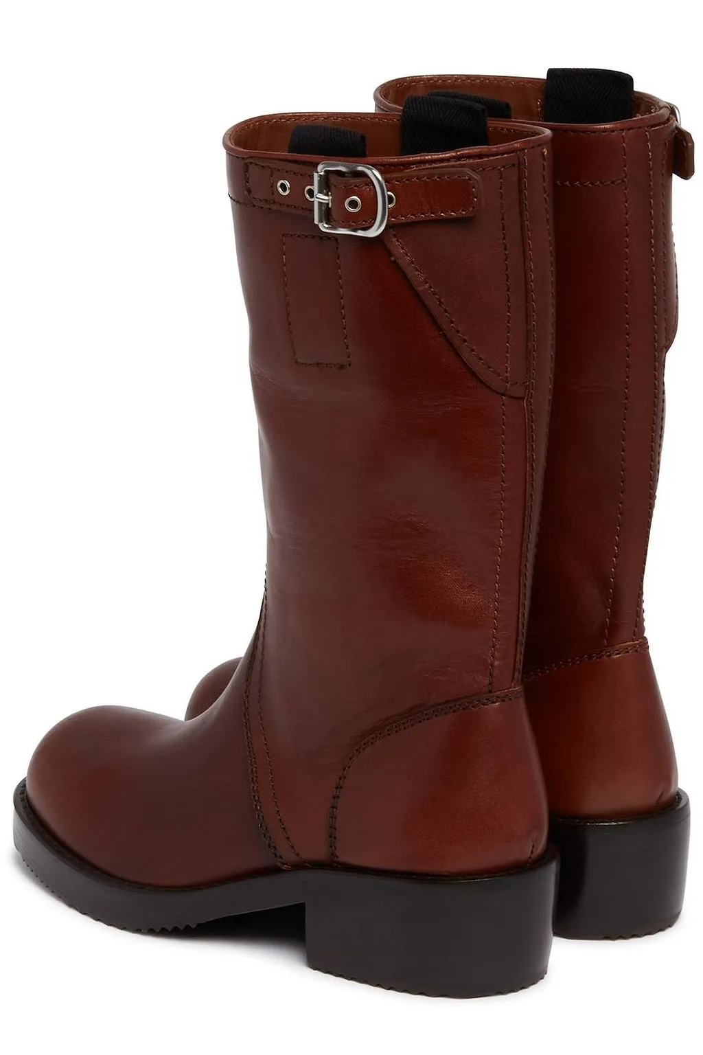 Buckled Biker Boots