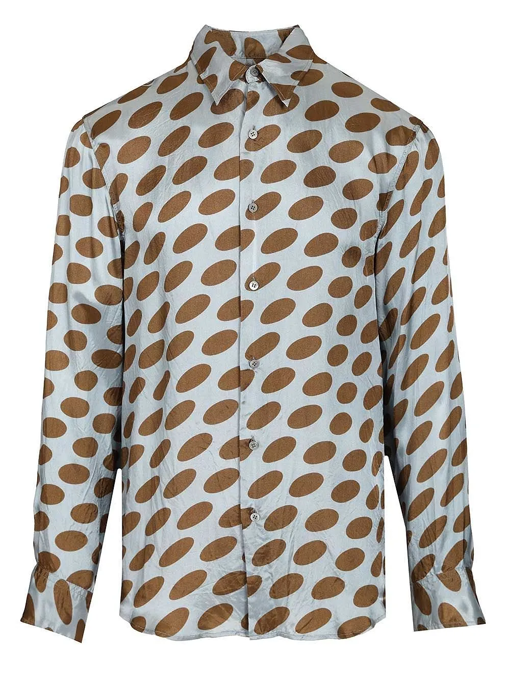 Dries Van Noten Caper Oval-Print Shirt