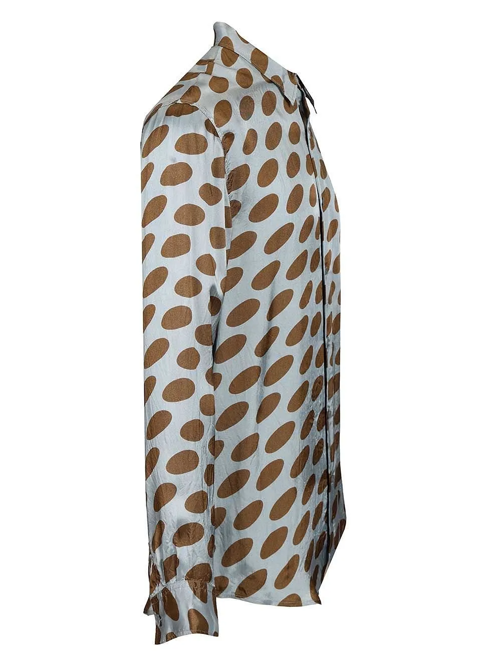 Dries Van Noten Caper Oval-Print Shirt