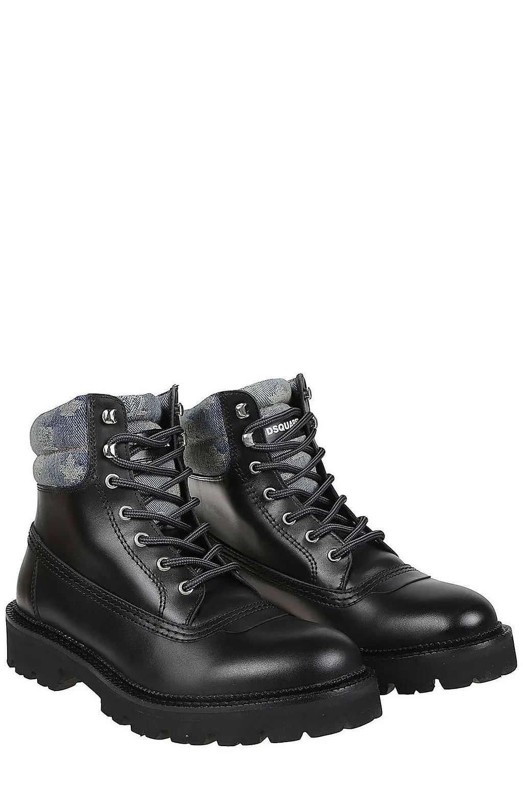 Dsquared2 D2 Warm Up Monogram Ankle Boots
