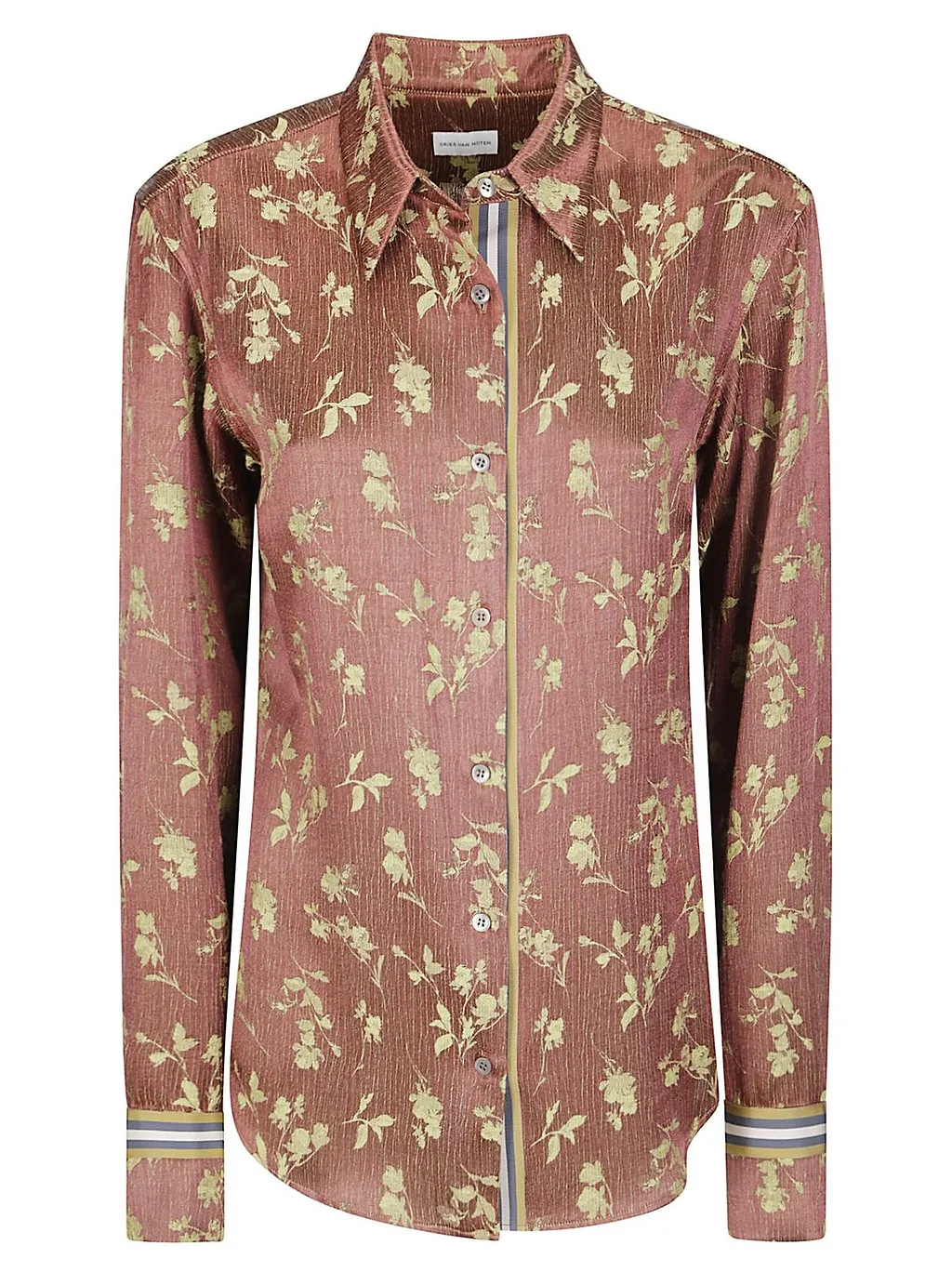 Dries Van Noten Chloris Floral Long-Sleeve Shirt