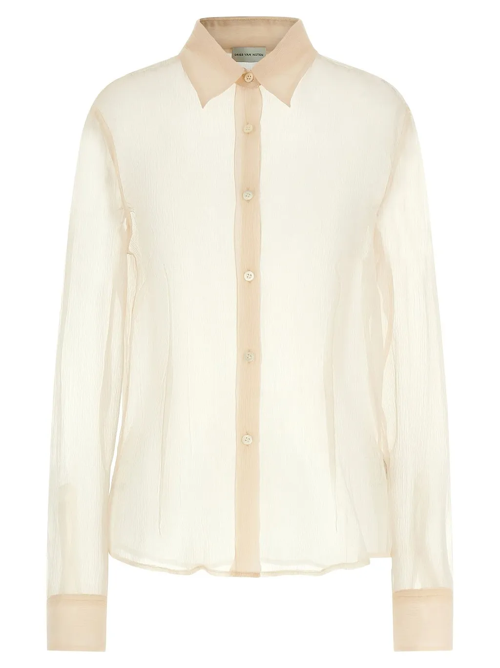Dries Van Noten Cloudy Sheer Shirt