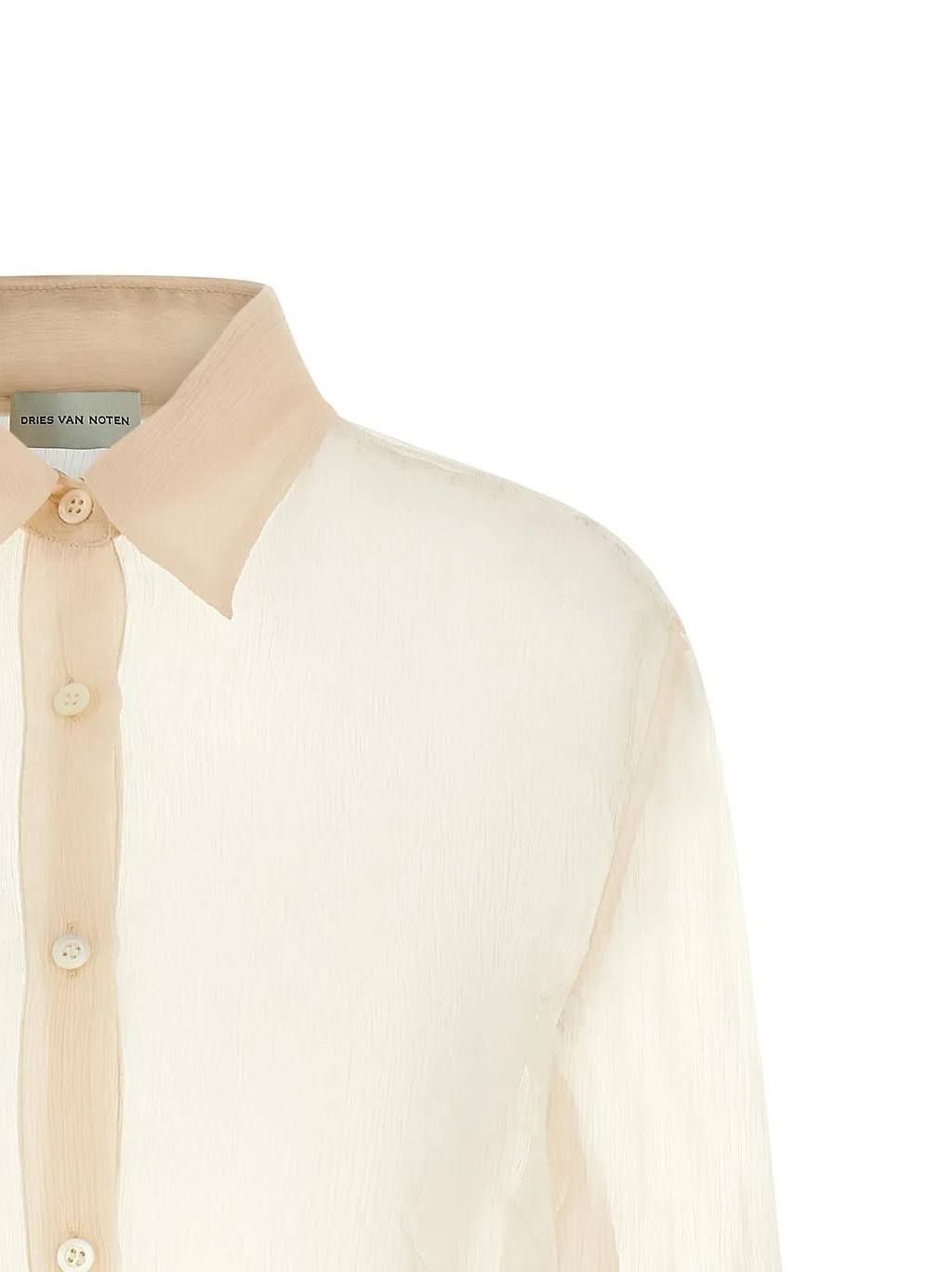 Dries Van Noten Cloudy Sheer Shirt