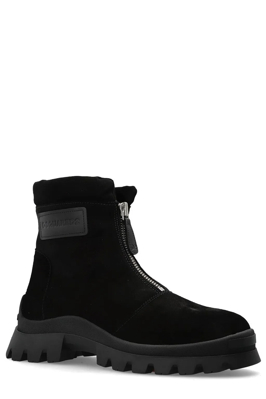Dsquared2 Front-Zip Ankle Boots