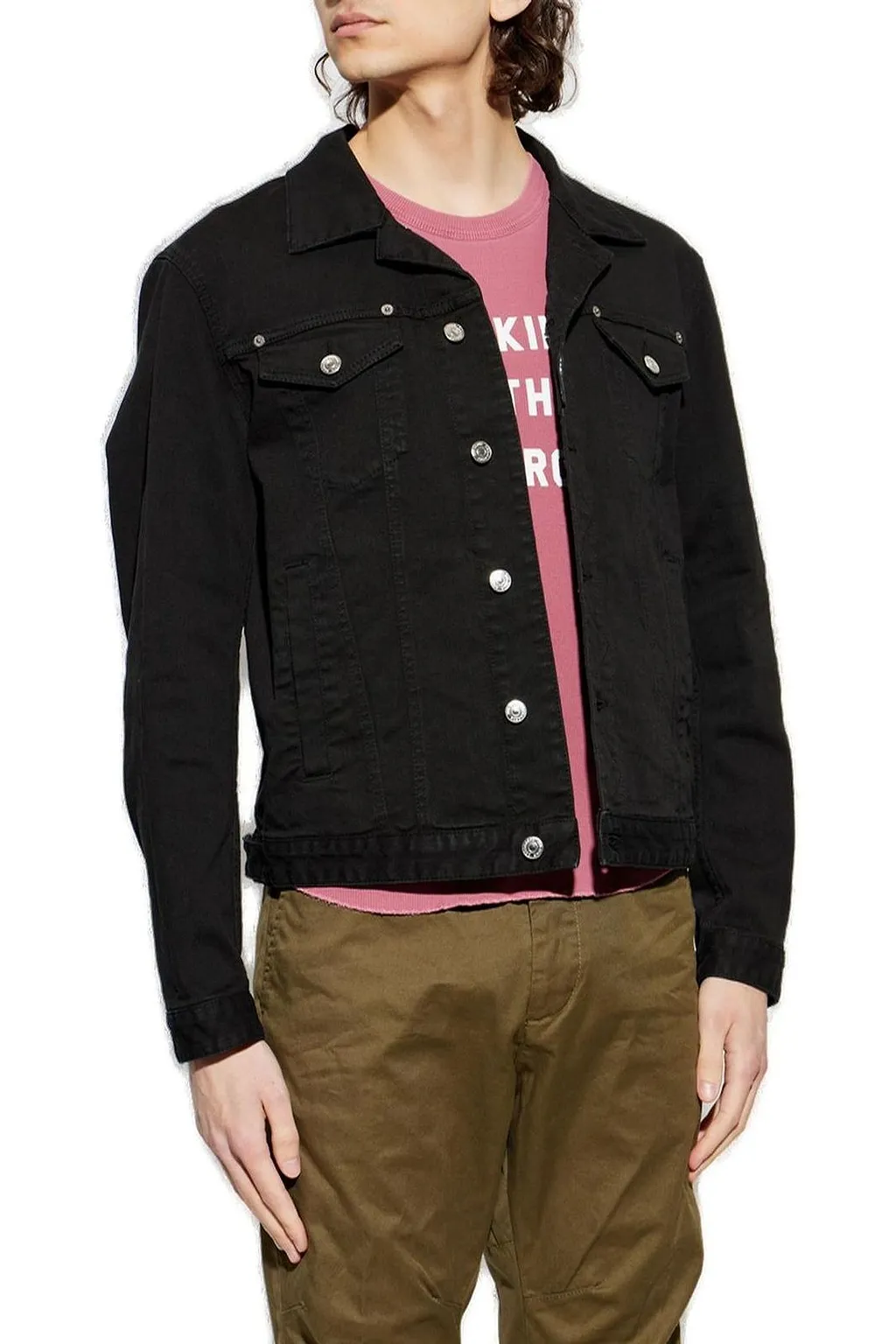Dsquared2 Garment Dyed Dan Jean Jacket
