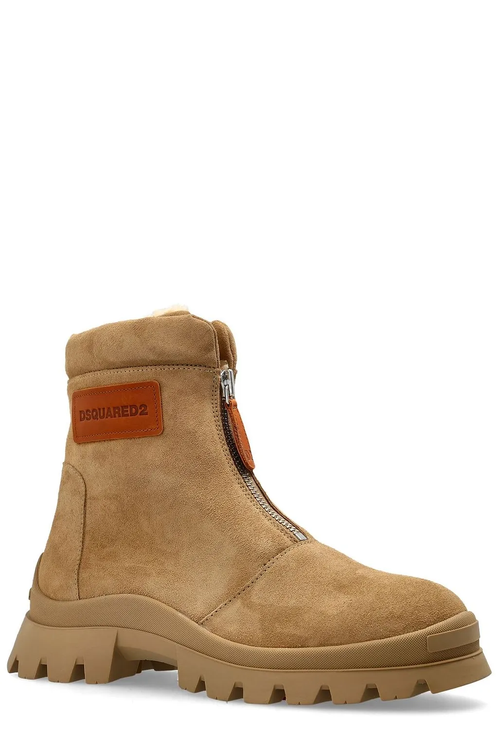 Dsquared2 Front-Zip Ankle Boots