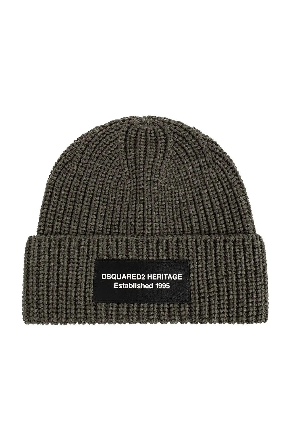 Dsquared2 Heritage Logo Patch Beanie Hat