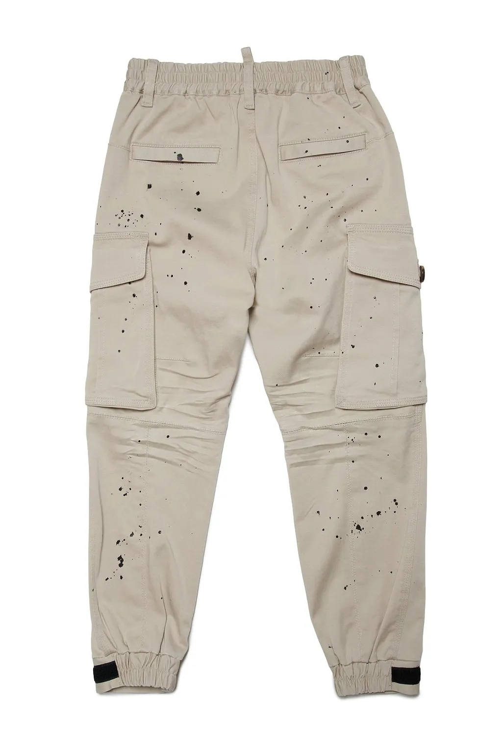 Dsquared2 Kids Button Detailed Logo Printed Pants