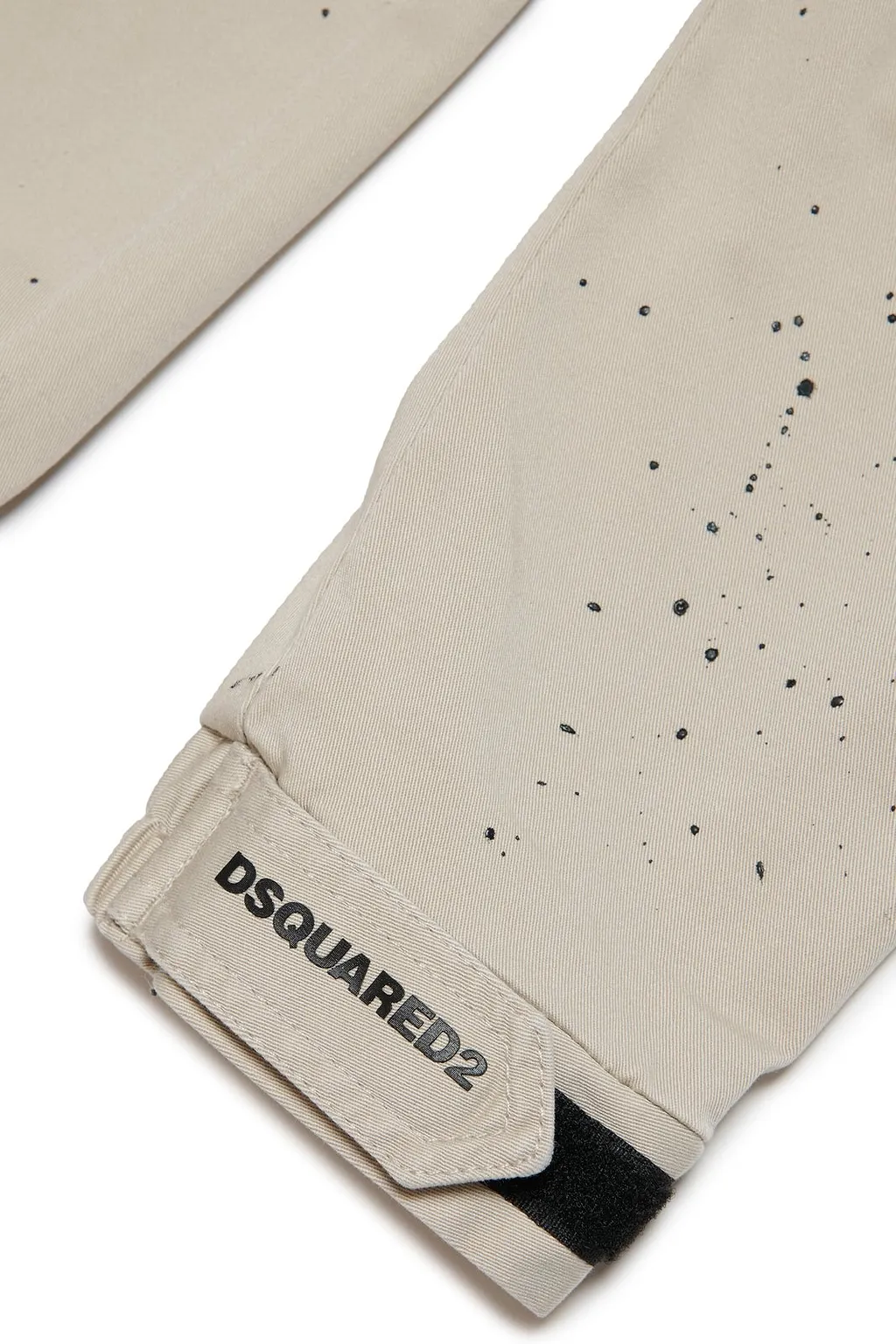 Dsquared2 Kids Button Detailed Logo Printed Pants