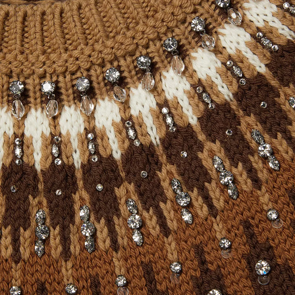 Norwegian Wool Jacquard Sweater