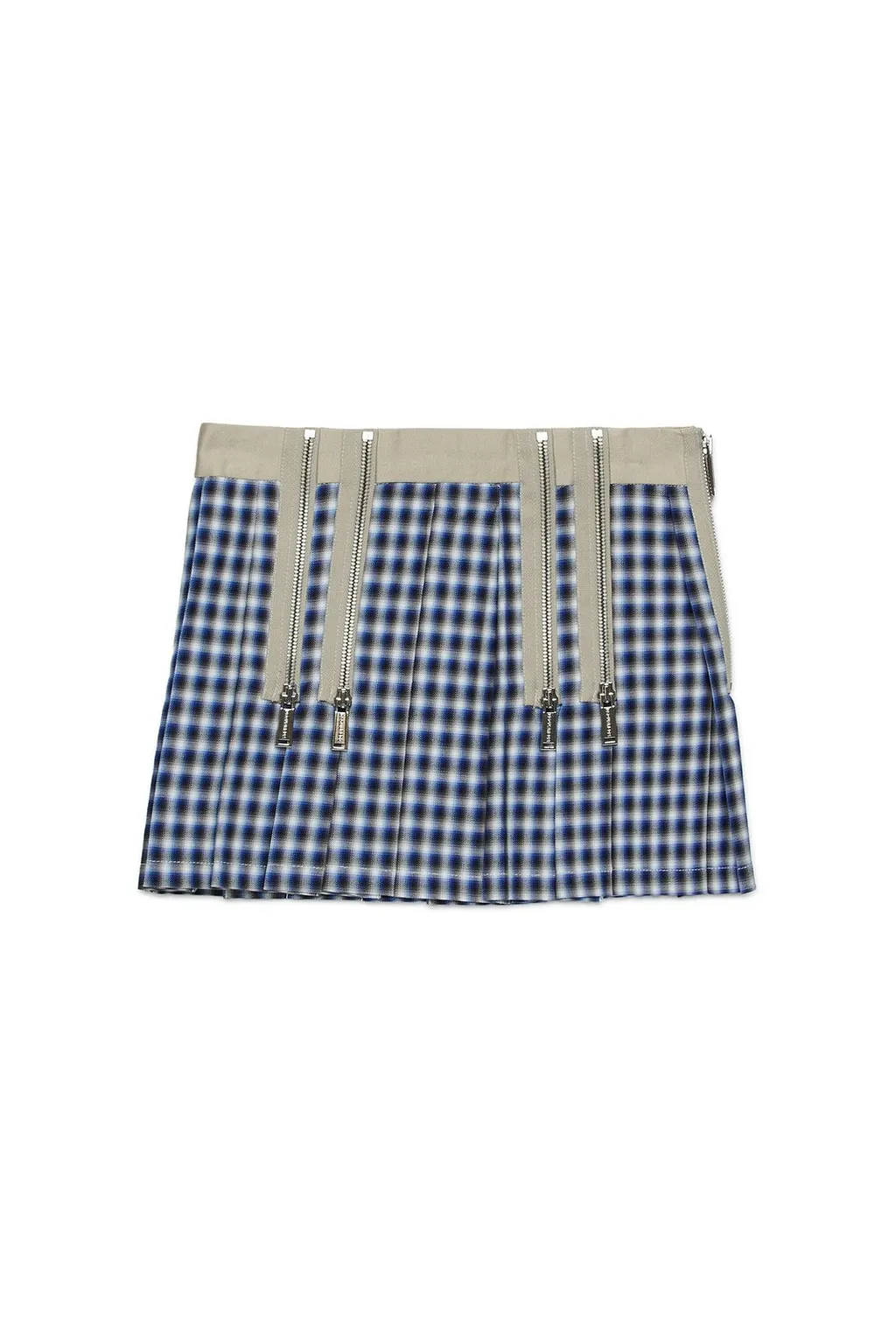 Checked Mini Skirt