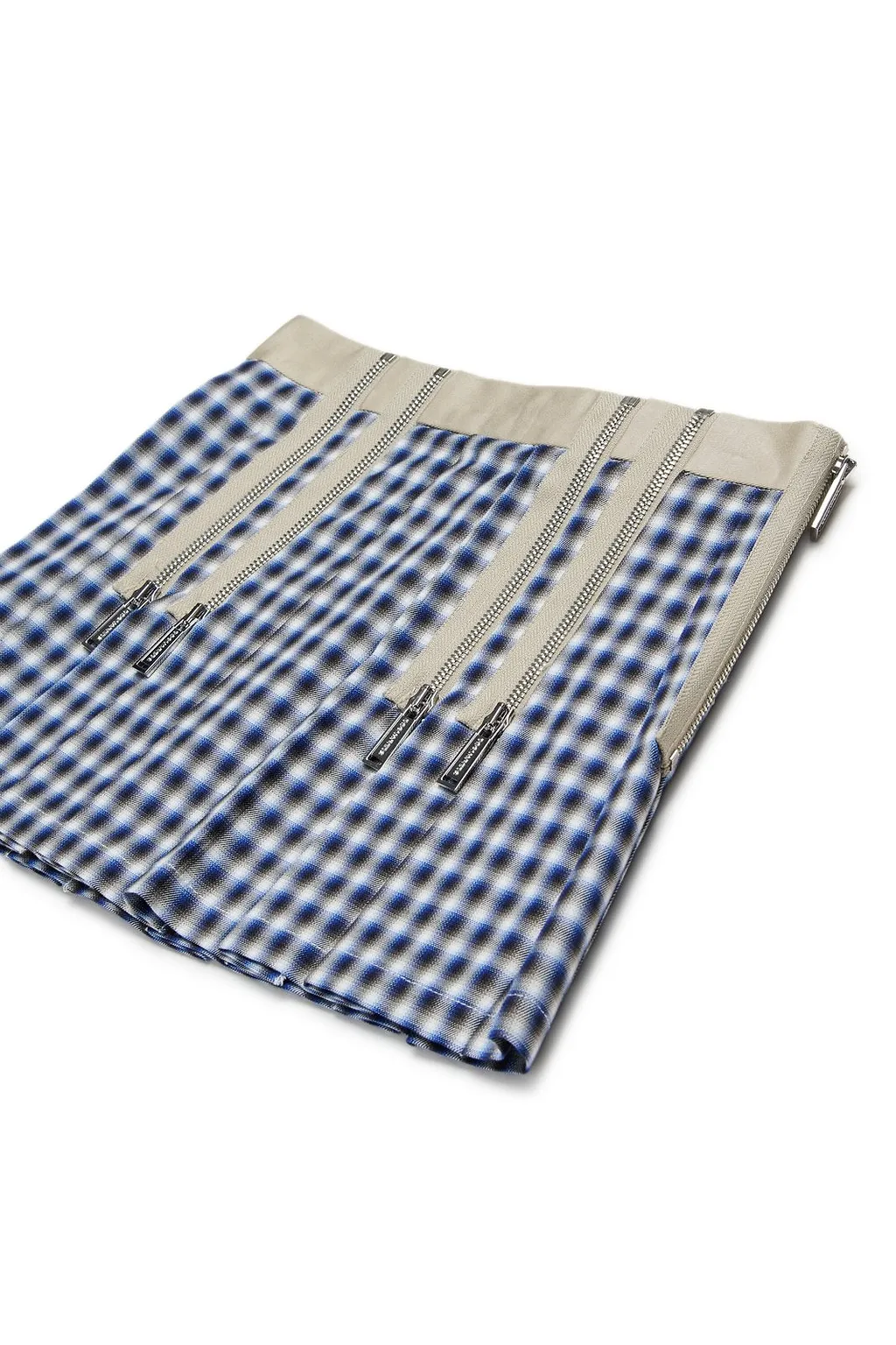Checked Mini Skirt