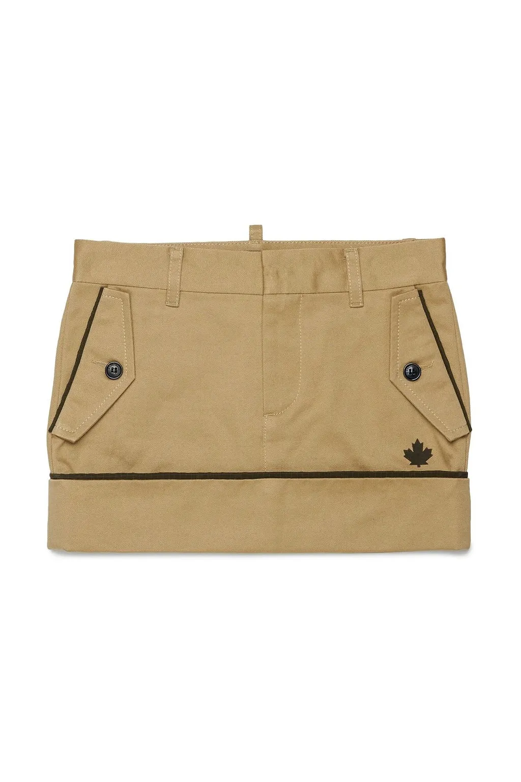 Dsquared2 Kids Contrast Trim Mini Skirt