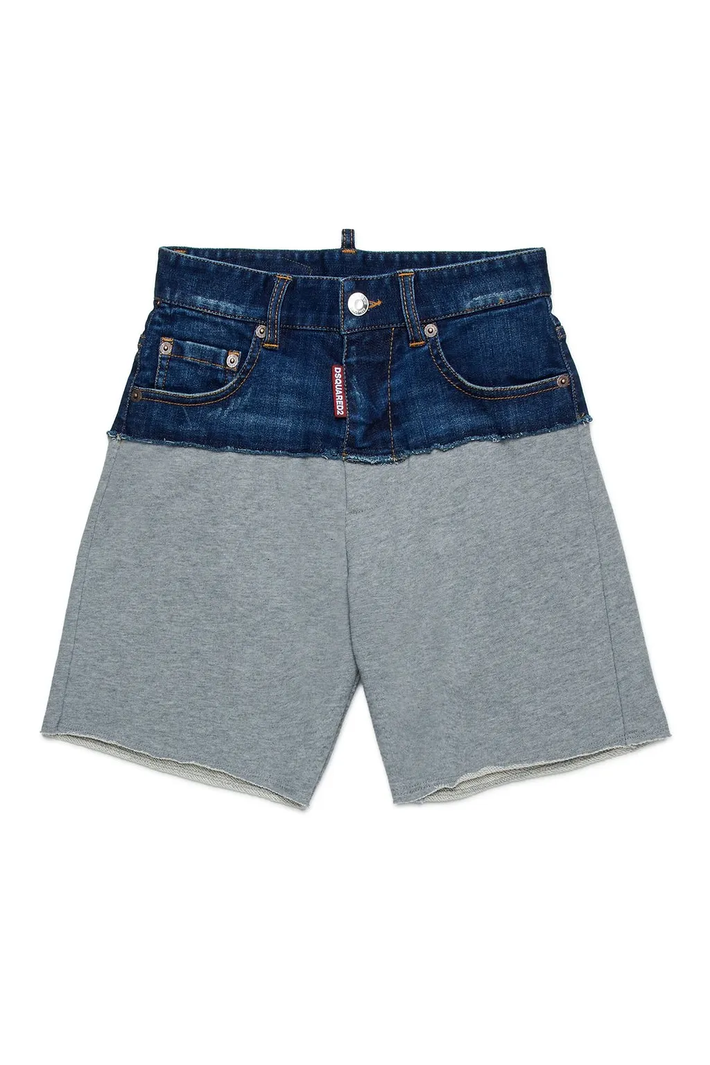 Dsquared2 Kids Layered Denim Shorts