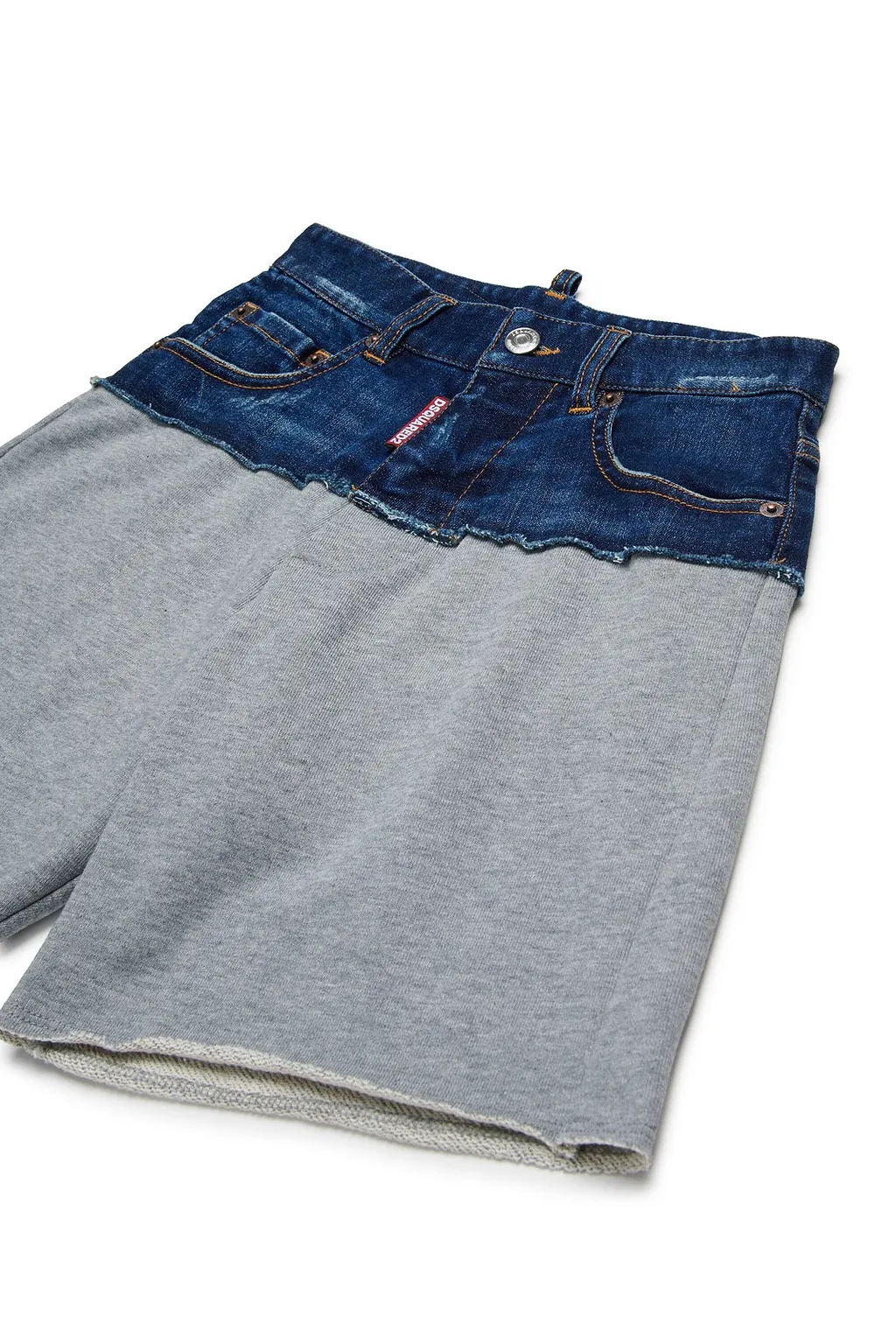Dsquared2 Kids Layered Denim Shorts