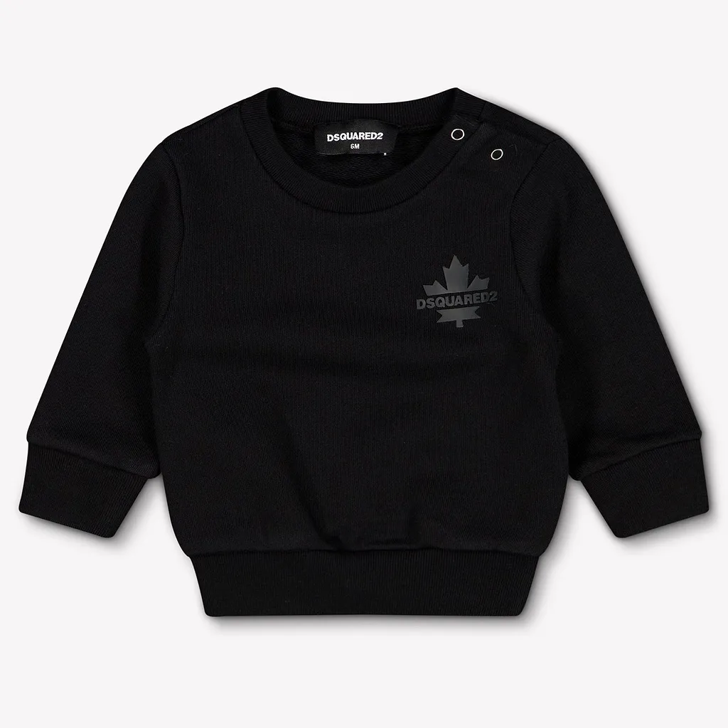Dsquared2 Kids Leaf Logo Crewneck Sweatshirt
