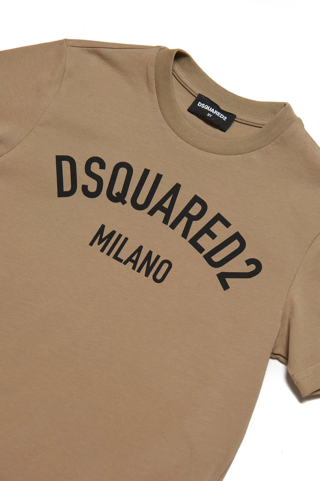 Dsquared2 Kids Logo-Printed Short-Sleeved Crewneck T-Shirt