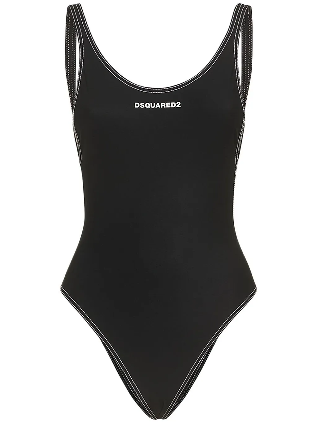 Dsquared2 Logo Printed One-Piece Swimsuit