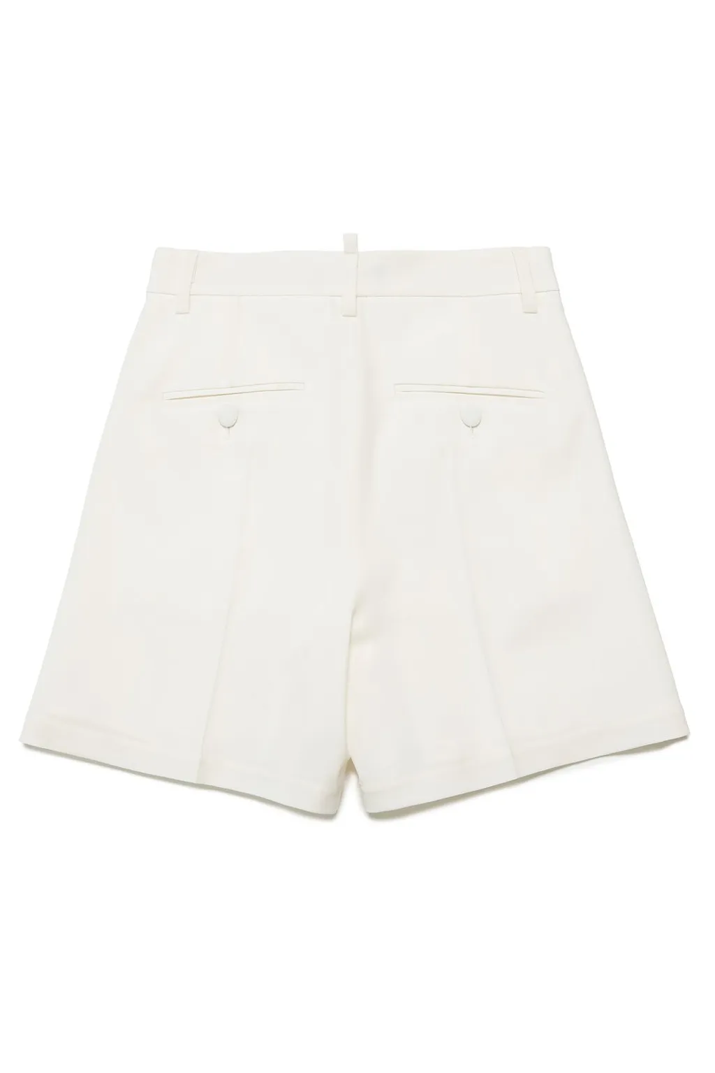 Dsquared2 Kids Logo Patch Pleated-Detail Shorts