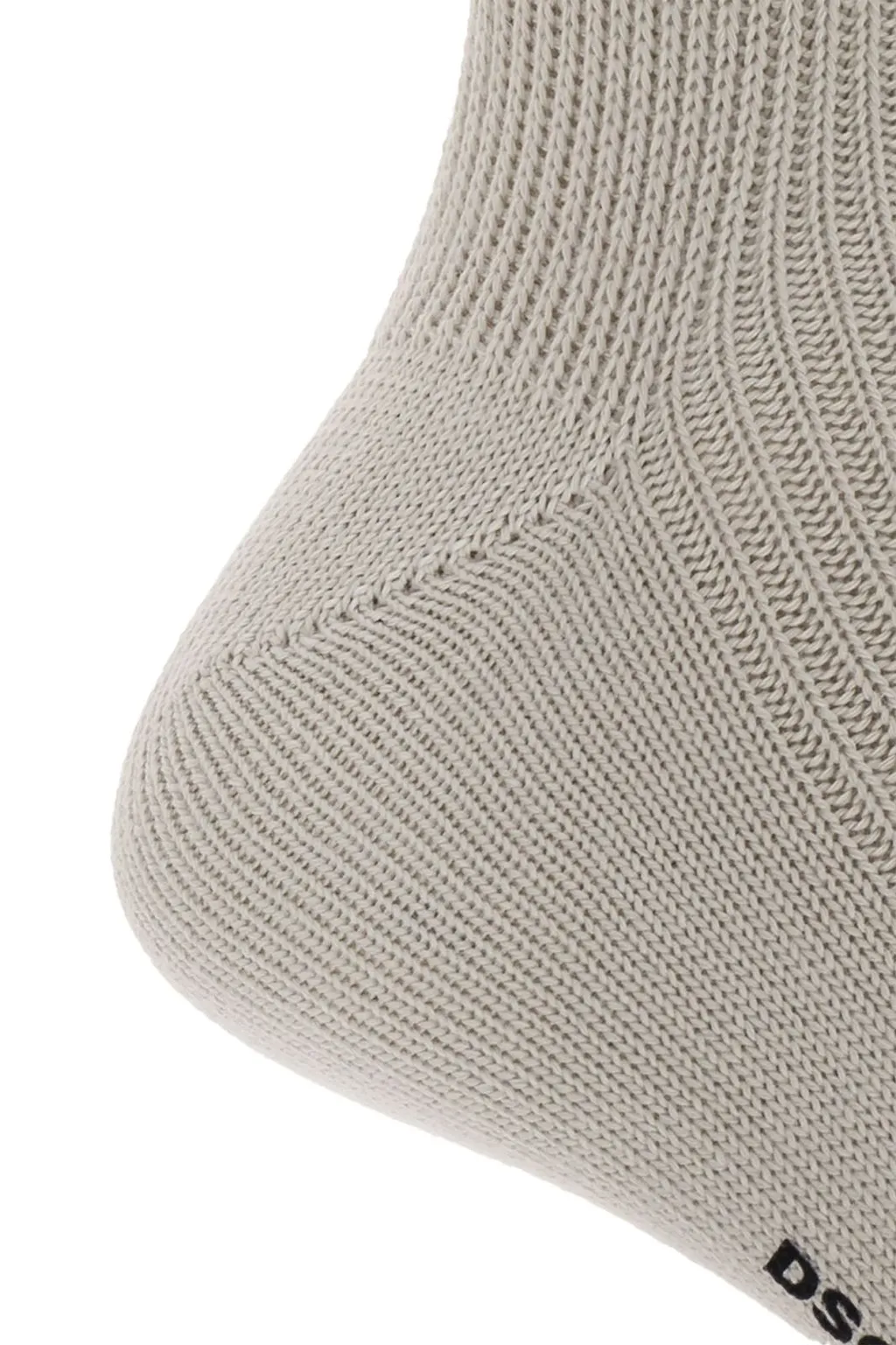 Dsquared2 Logo Printed Ribbed Socks