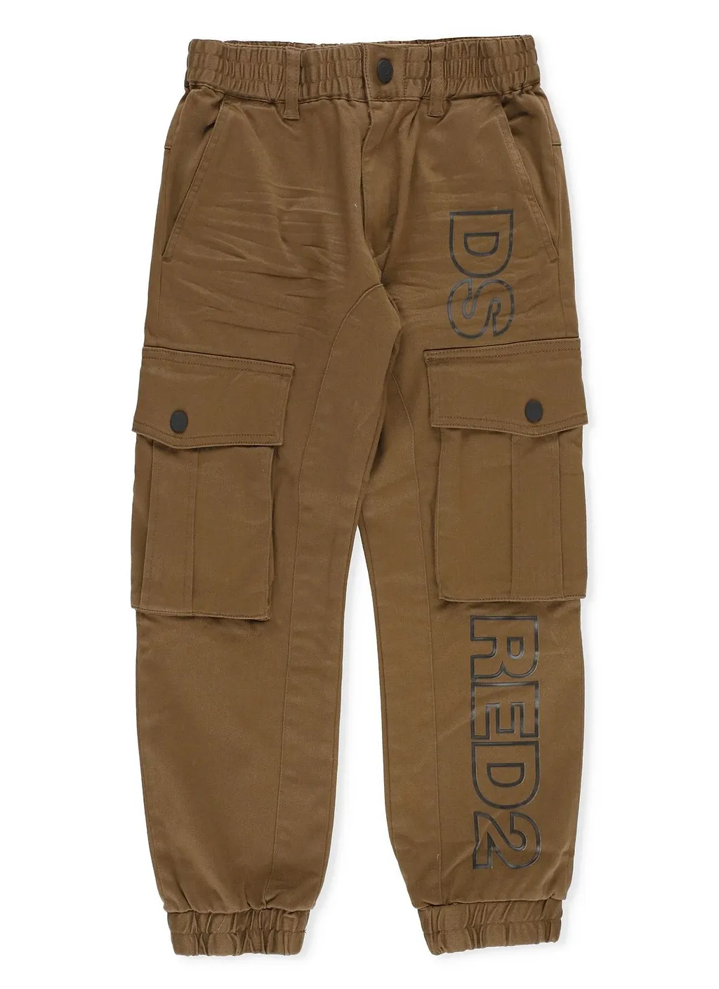 Dsquared2 Kids Logo Printed Stretched Cargo Trousers