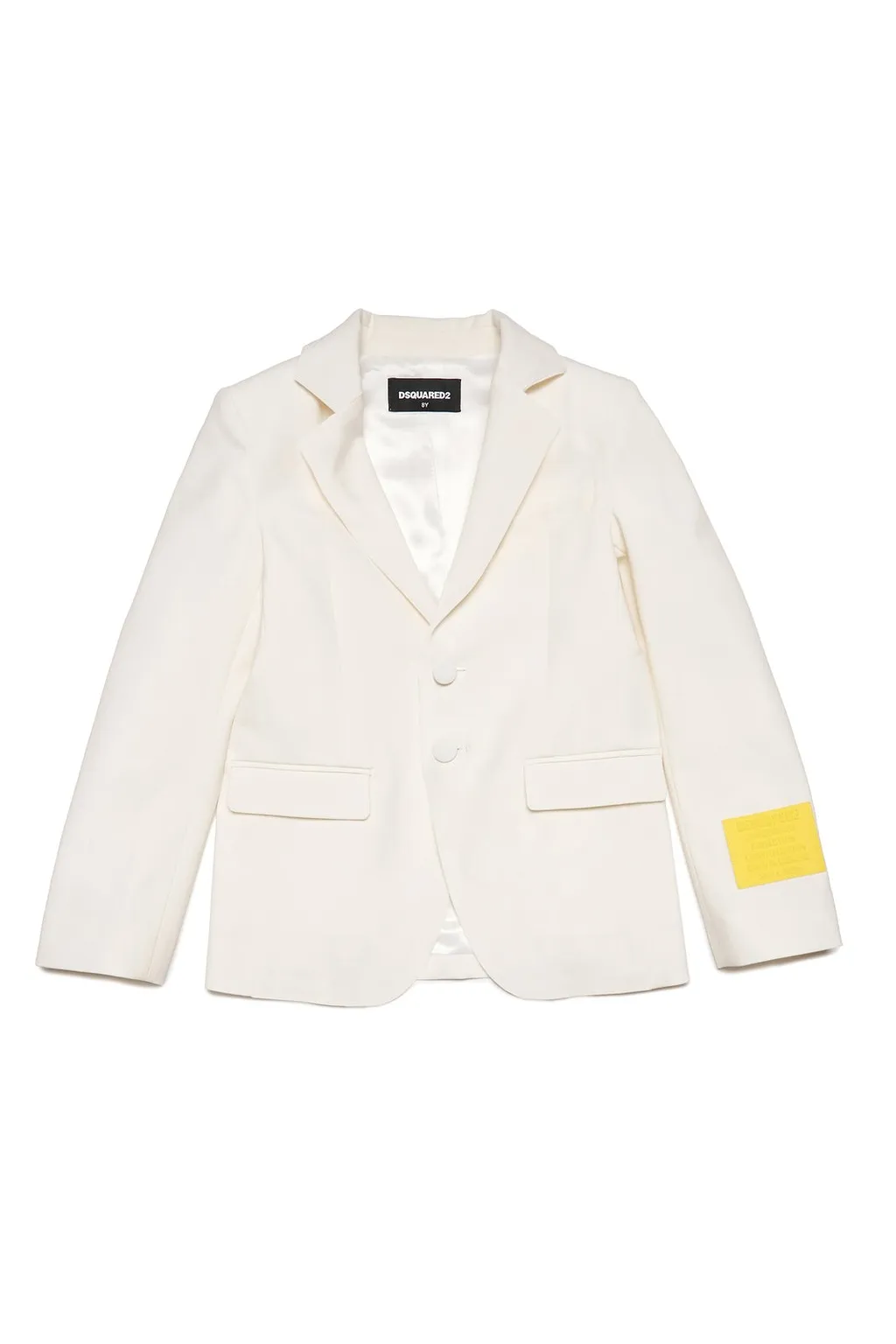 Dsquared2 Kids Logo-Patch Single-Breasted Tailored Blazer