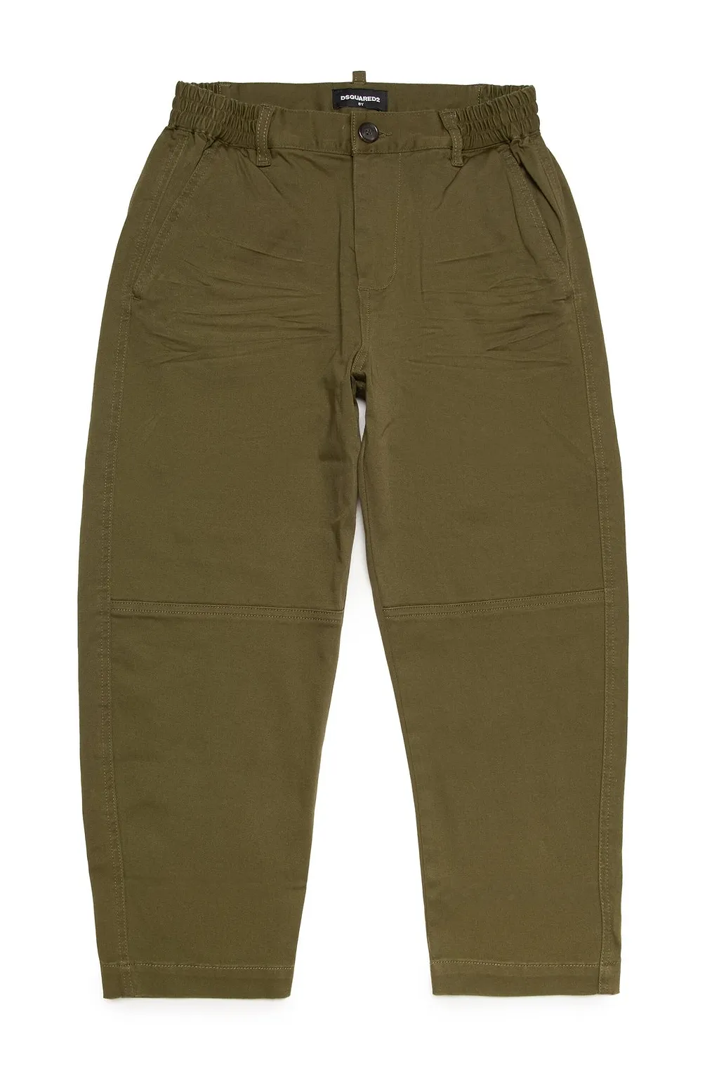 Dsquared2 Kids Logo Plaque Tapered Trousers