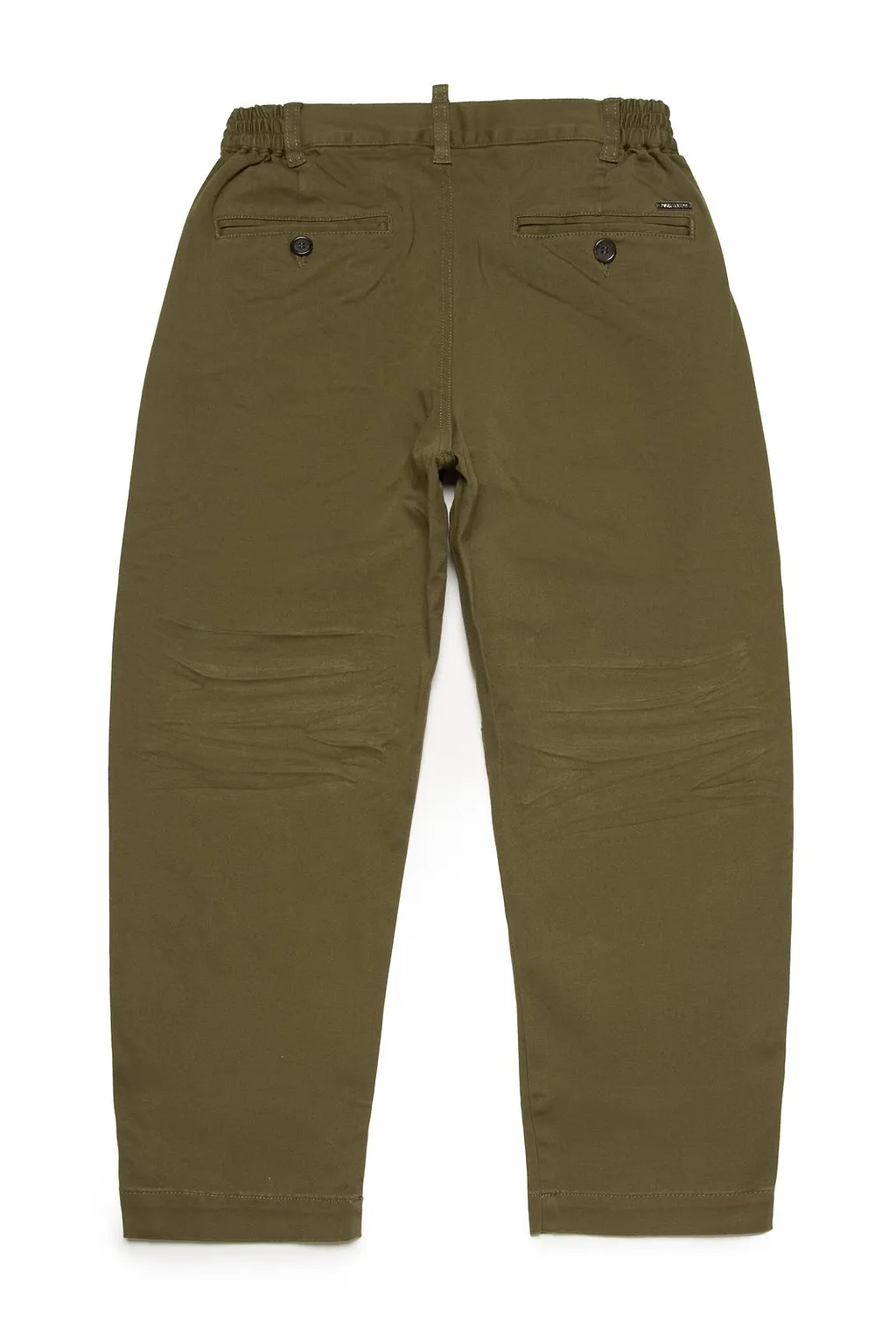 Dsquared2 Kids Logo Plaque Tapered Trousers