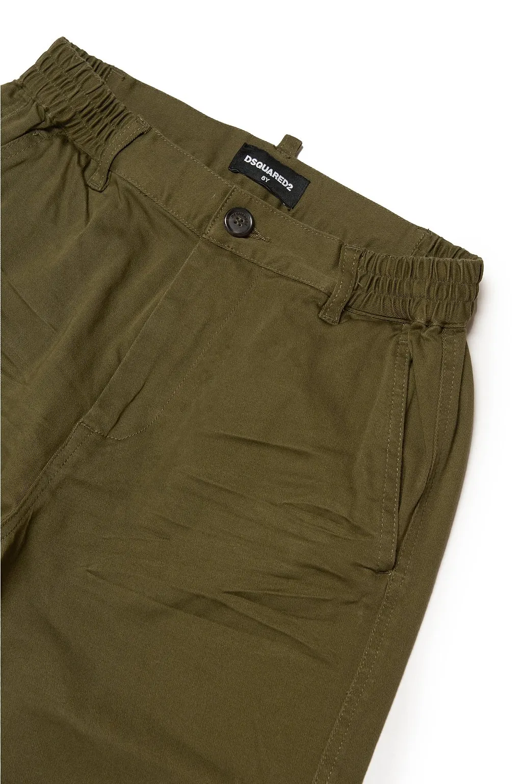 Dsquared2 Kids Logo Plaque Tapered Trousers