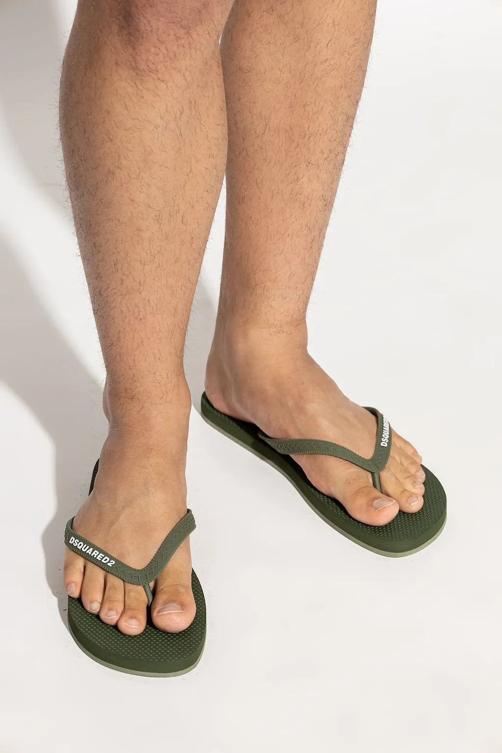 Dsquared2 Logo Thong Flip-Flops