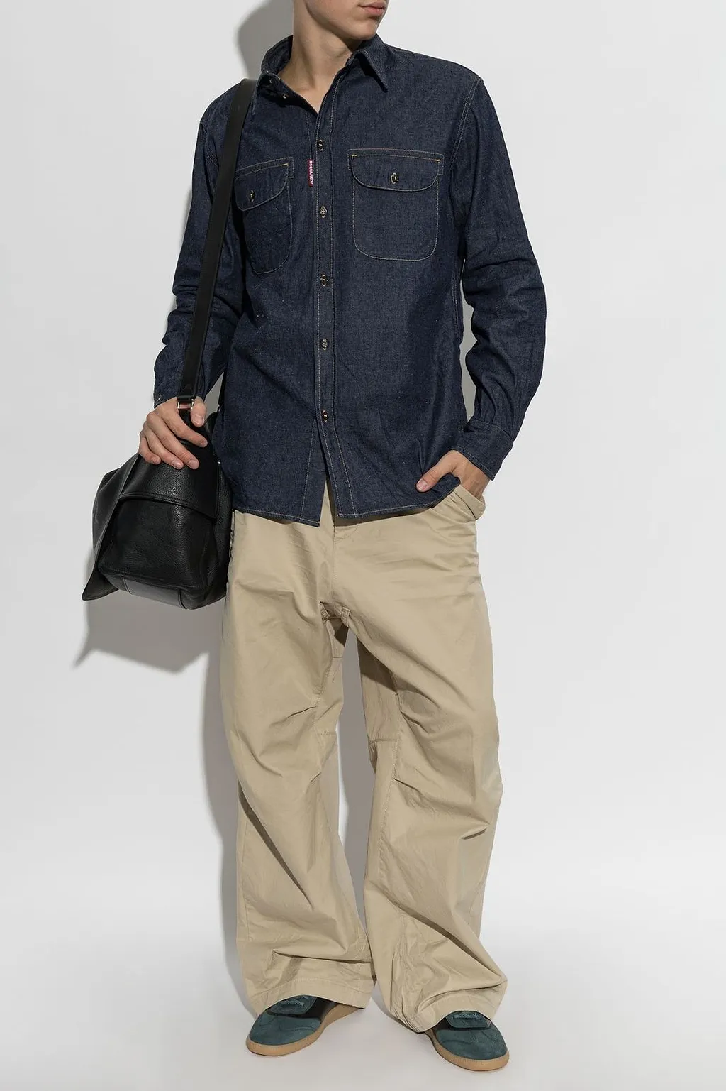 Dsquared2 Wide-Leg Utility Pants