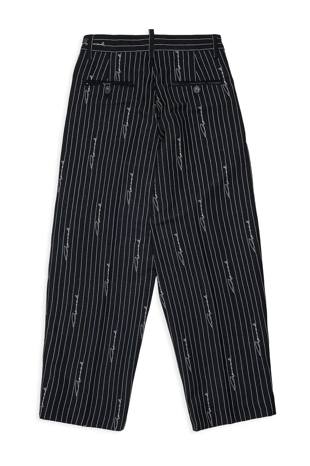 Dsquared2 Kids Pinstripe Logo Pants
