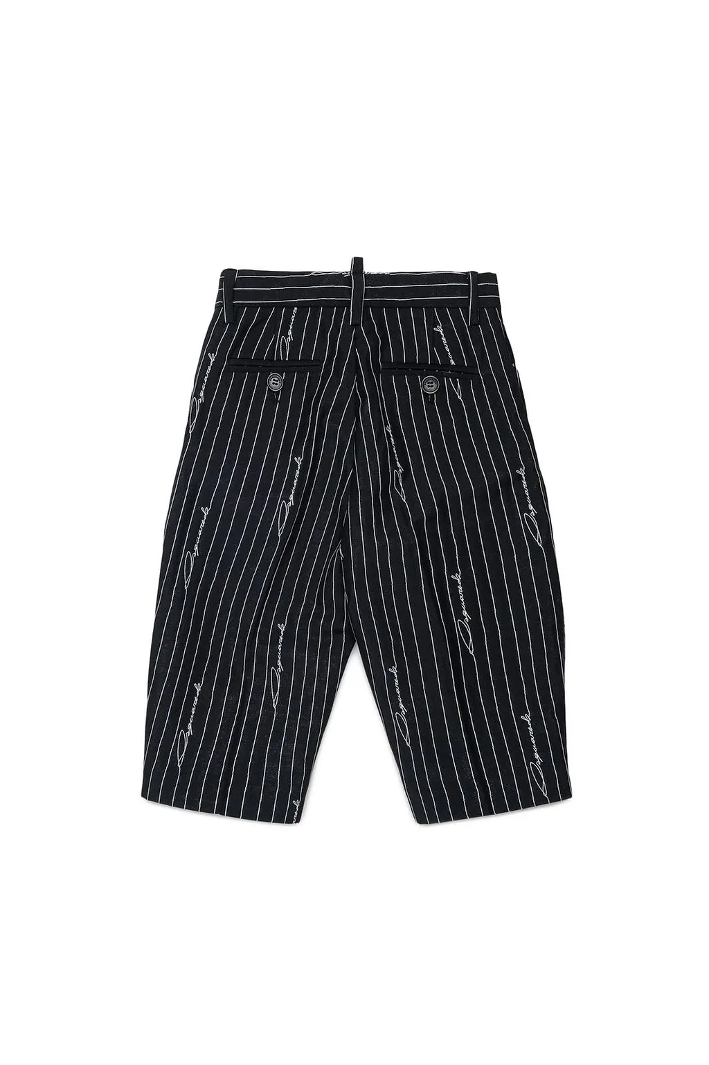 Dsquared2 Kids Pinstripe Logo Pants