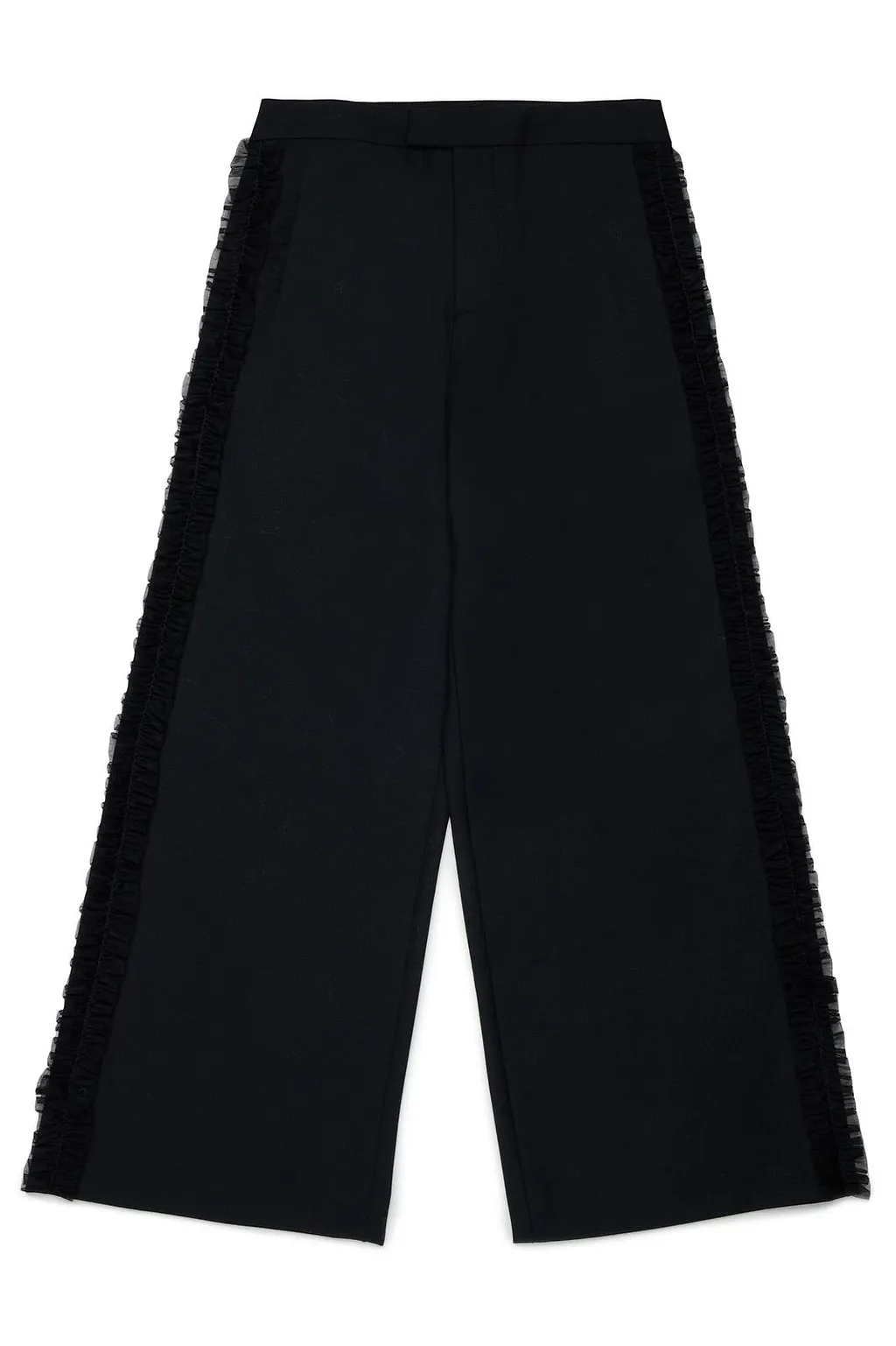 Dsquared2 Kids Ruffled Side Wide-Leg Pants