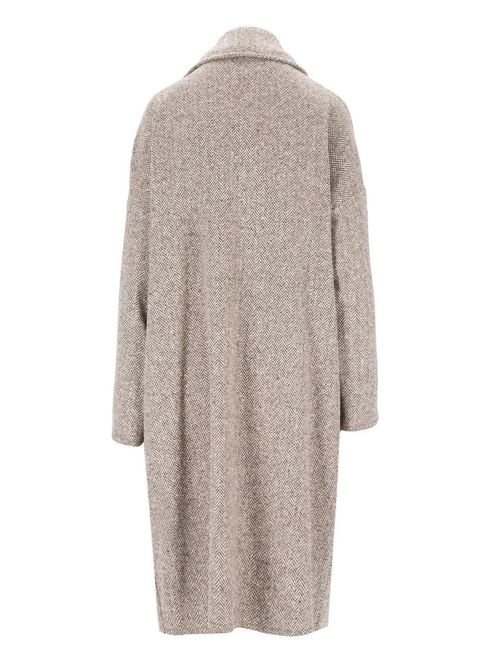 DuŠAn Oversized Herringbone Coat