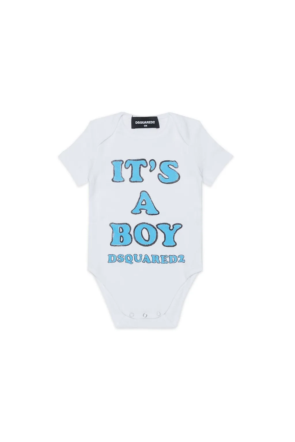 Dsquared2 Kids Slogan Short-Sleeve Bodysuit