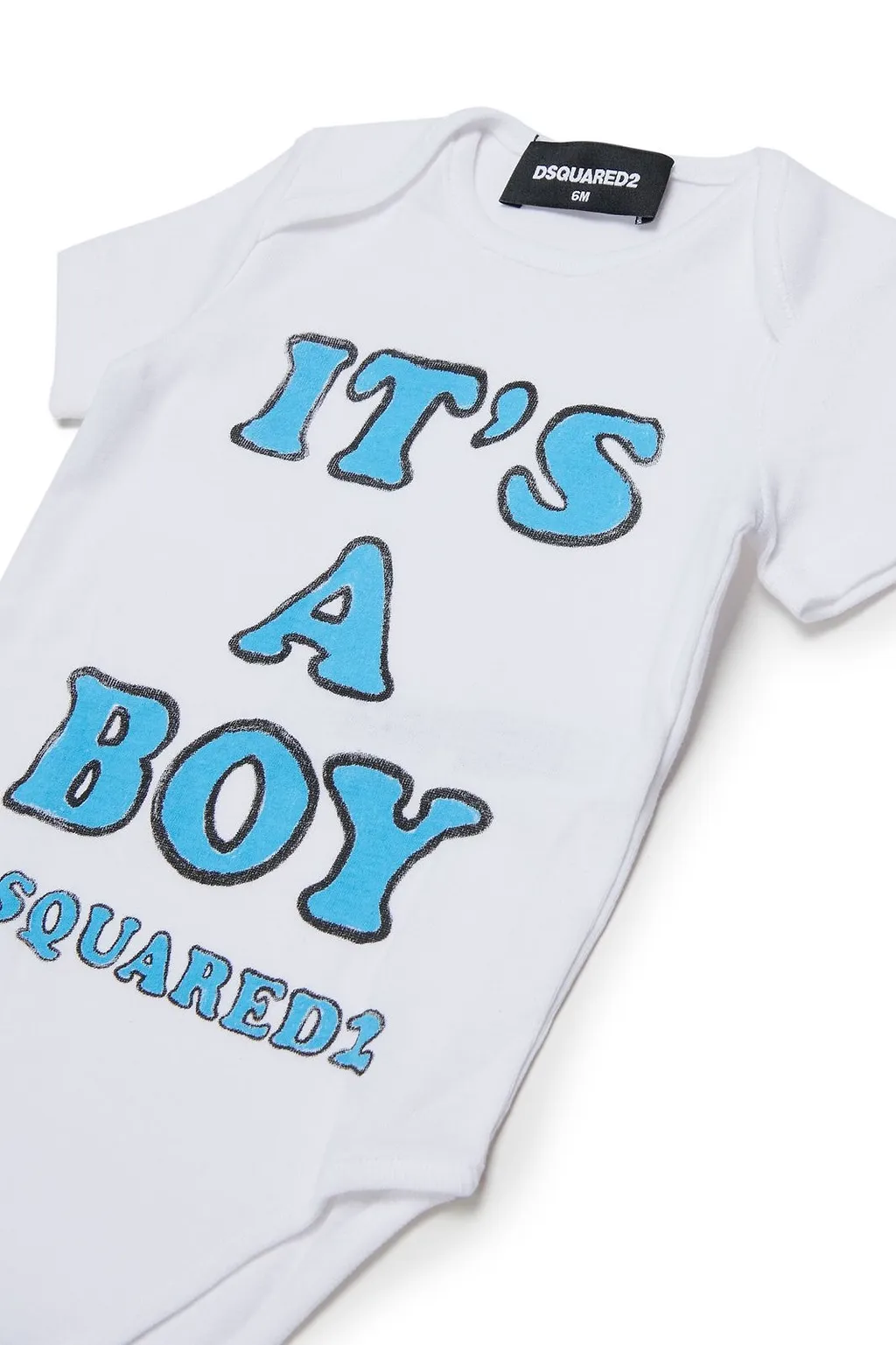 Dsquared2 Kids Slogan Short-Sleeve Bodysuit