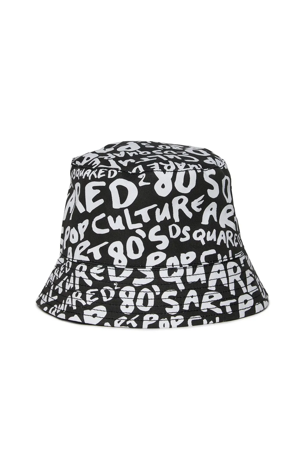 Dsquared2 Kids Text-Printed Pull-On Bucket Hat