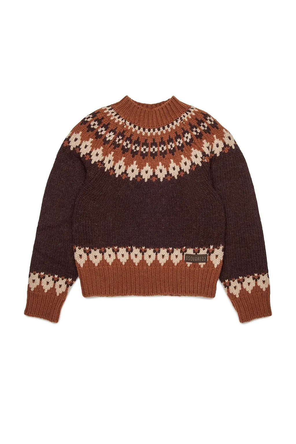 Dsquared2 Kids Turtleneck Knitted Pullover