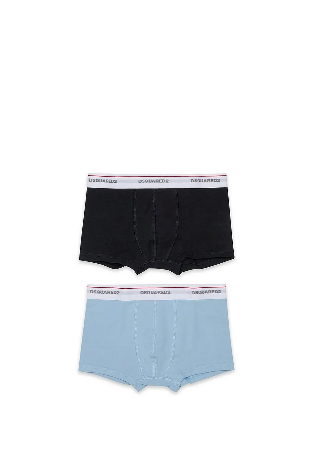 Dsquared2 Kids Two Pack Logo Waistband Boxers