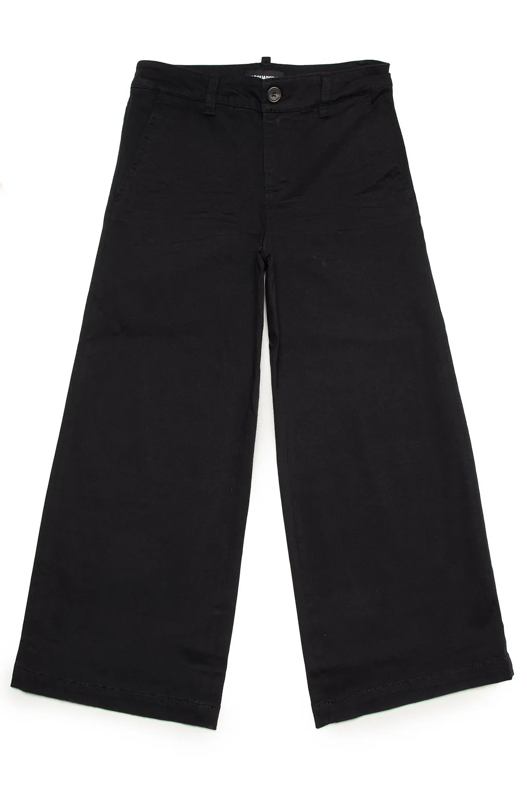 Dsquared2 Kids Button Detailed Wide Leg Pants