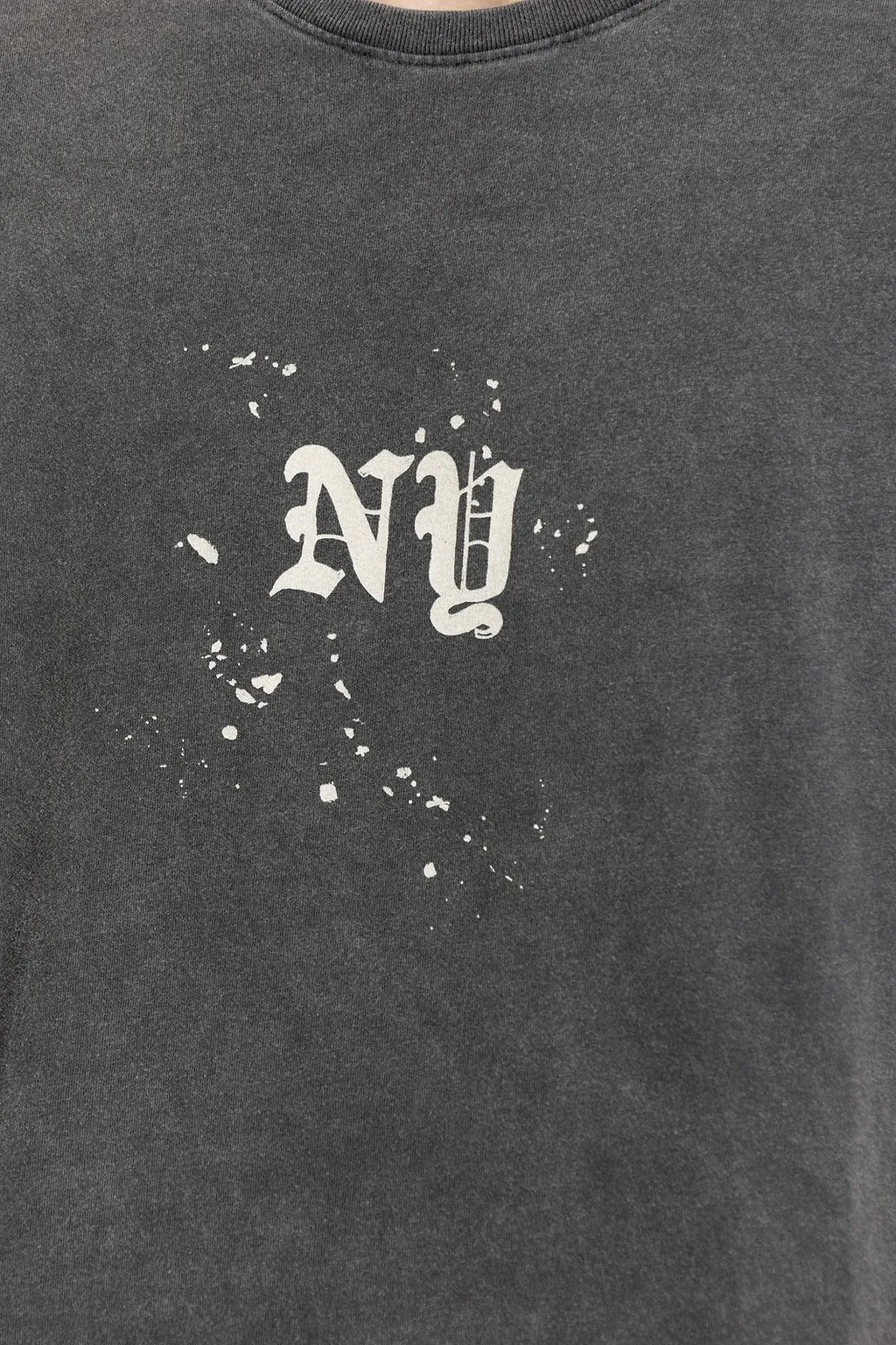 Duke & Dexter Paint-Splatter Logo T-Shirt